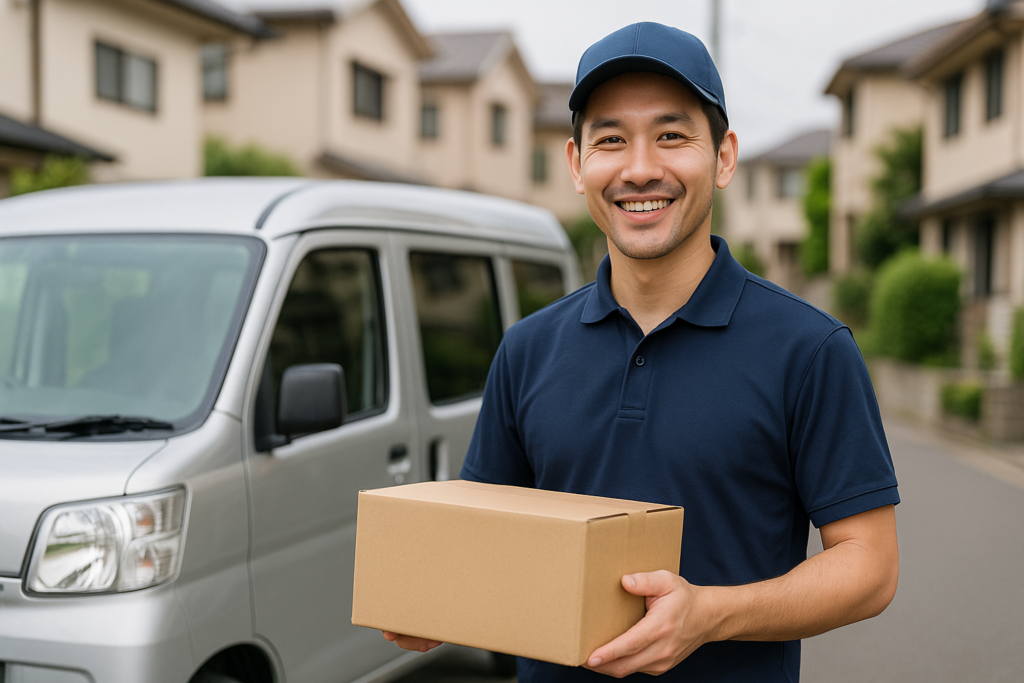 生き生きと働くドライバー｜軽貨物ドライバーは本当に稼げる？年収の目安と成功するためのポイントを解説